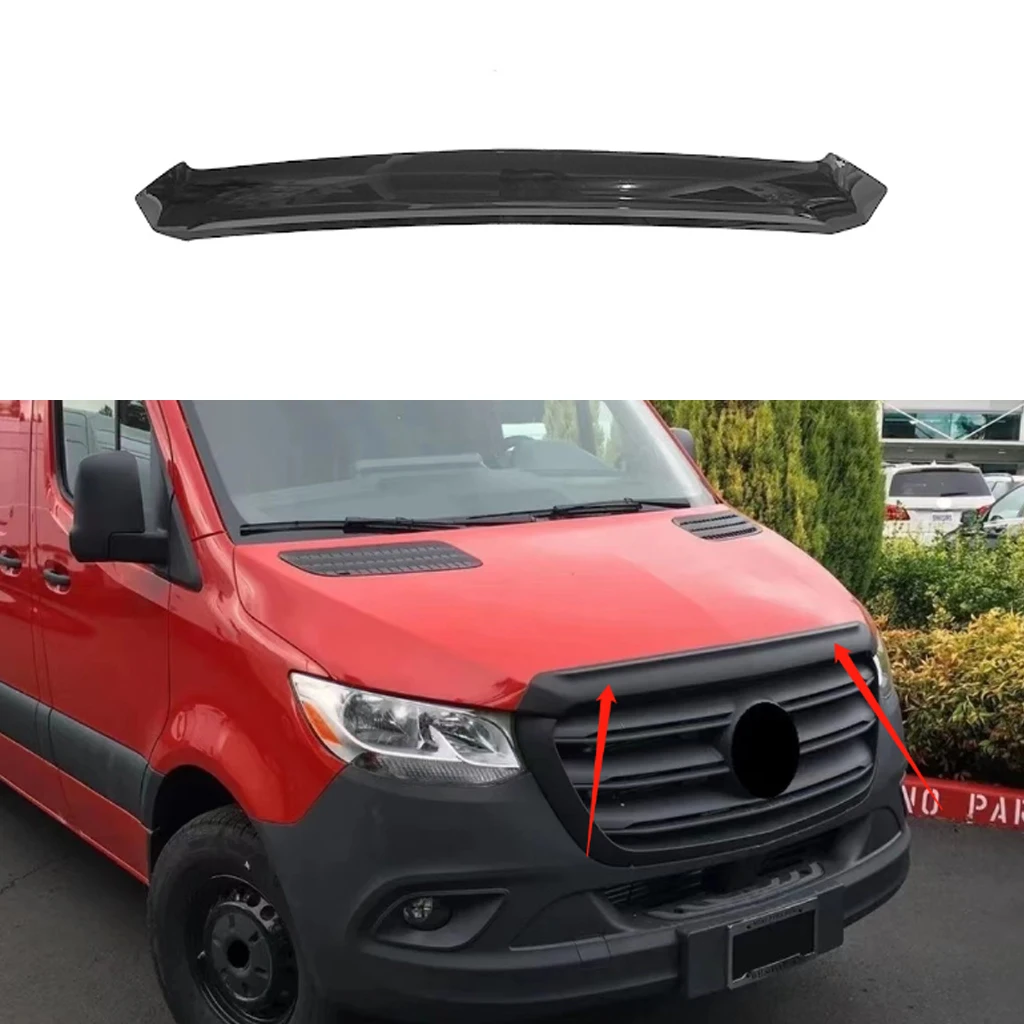 Передняя крышка для Mercedes-Benz Sprinter W907 2018-2023 капот с камнем защитная отражатель