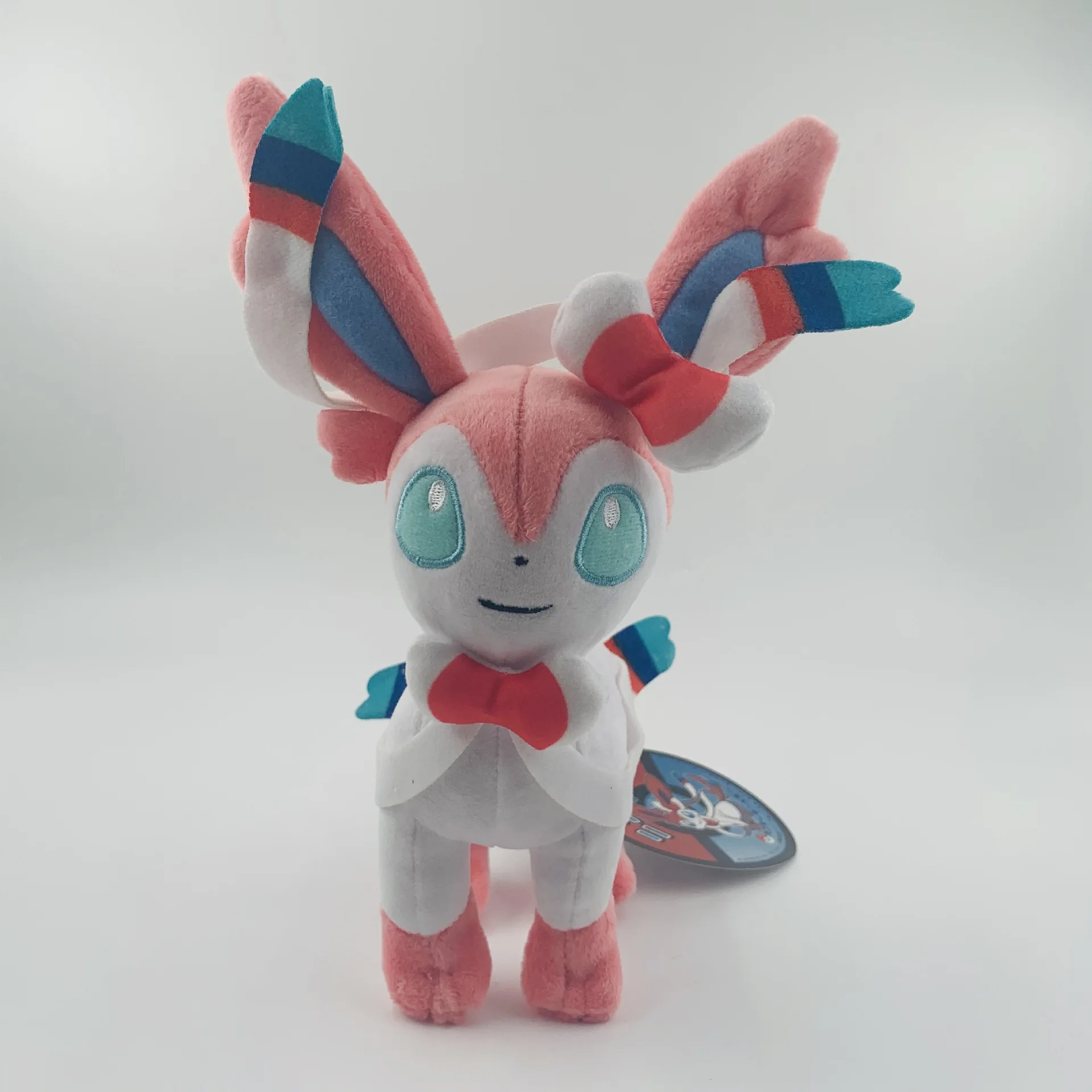 

Мягкая плюшевая игрушка Pokemon Eevee Sylveon, кукла в подарок