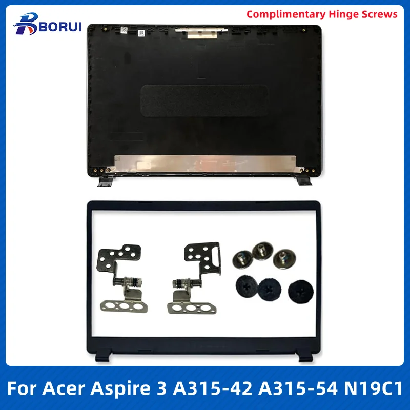 Для Acer Aspire 3 A315-42 A315-42G A315-54 A315-54K N19C1 Новая задняя крышка для ноутбука LCD/передняя панель/петля для ЖК-экрана