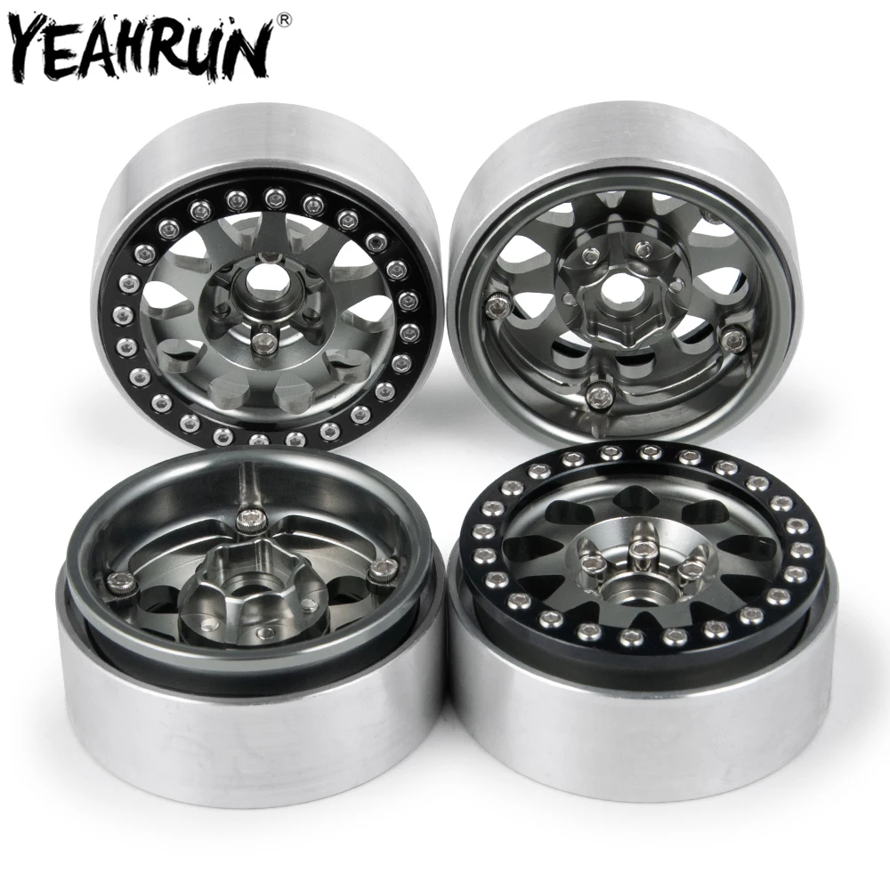

Металлический 25 мм обод ступицы колеса YEAHRUN 1,9 для 1/10 Axial SCX10 90027 90046 TRX4 D90 CC01 Wraith 90048 RR10 Радиоуправляемый гусеничный автомобиль
