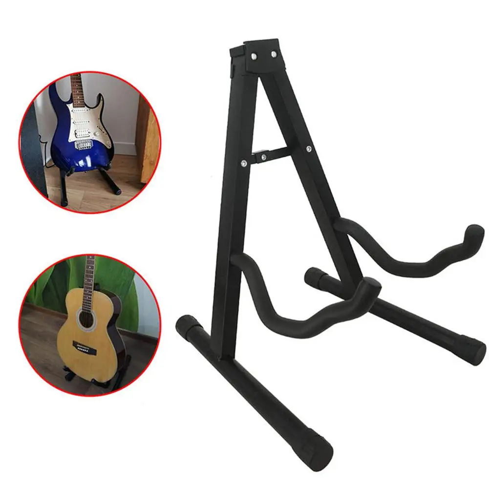 

Folding Tripod Portable Guitar Stand String Instruments Holder For Guitar Bass Ukulele Violin Cello Standing Guitarstand