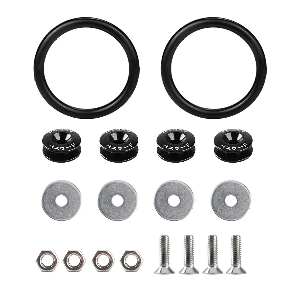 

Алюминиевые быстроразъемные крепления, зажимы для переднего бампера, фиксация бампера, объемная пряжка, универсальная быстрая муфта для автозапчастей