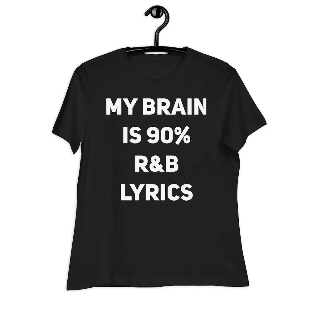 R B рубашка Rnb музыкальный любовник реальная моя жизнь классический концерт