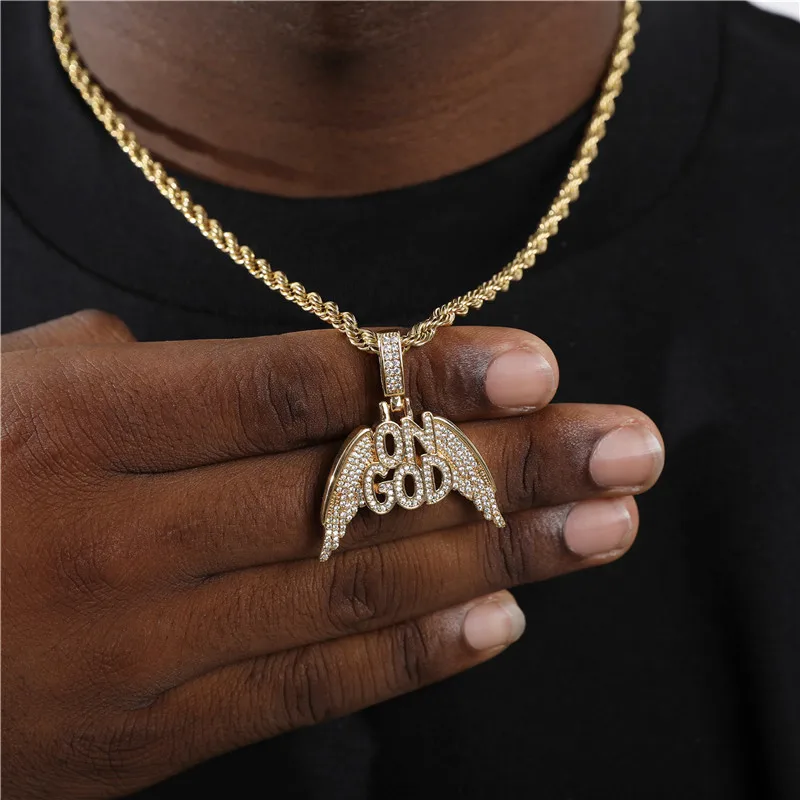 

Цепочка с кулоном в стиле хип-хоп для мужчин и женщин