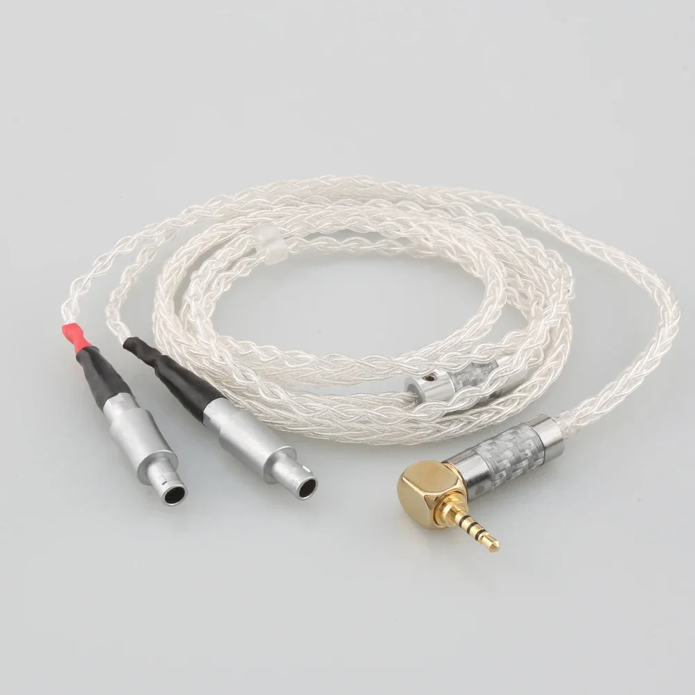 Кабель для наушников Audiocrast 99% чистого серебра Sennheiser HD800 HD800s HD820s HD820 Enigma Acoustics Dharma