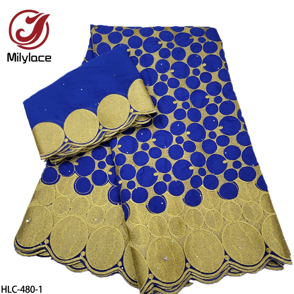 

2022 New Swiss Voile Lace Fabric High Quality Cotton Lace Fabric and Swiss Lace Fabric for Dress by 5+2 yards HLC-480