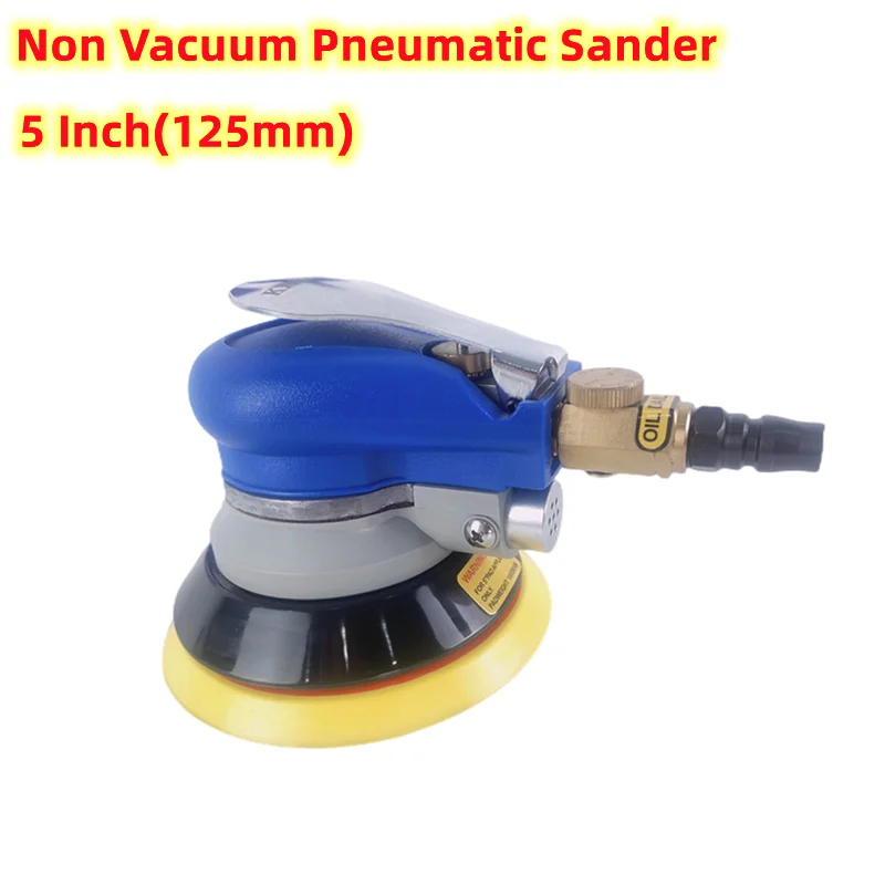 125mm(5inch) Air Random-Orbit Sander Vacuum Eccentric Polishing/Sanding Machine Pneumatic Car Polisher Woodworking Grinder Tools