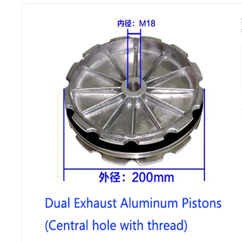 

Tire Changer 186mm/200mm Cylinder Piston All-aluminum Plunger Bead Breaker Car Wheel