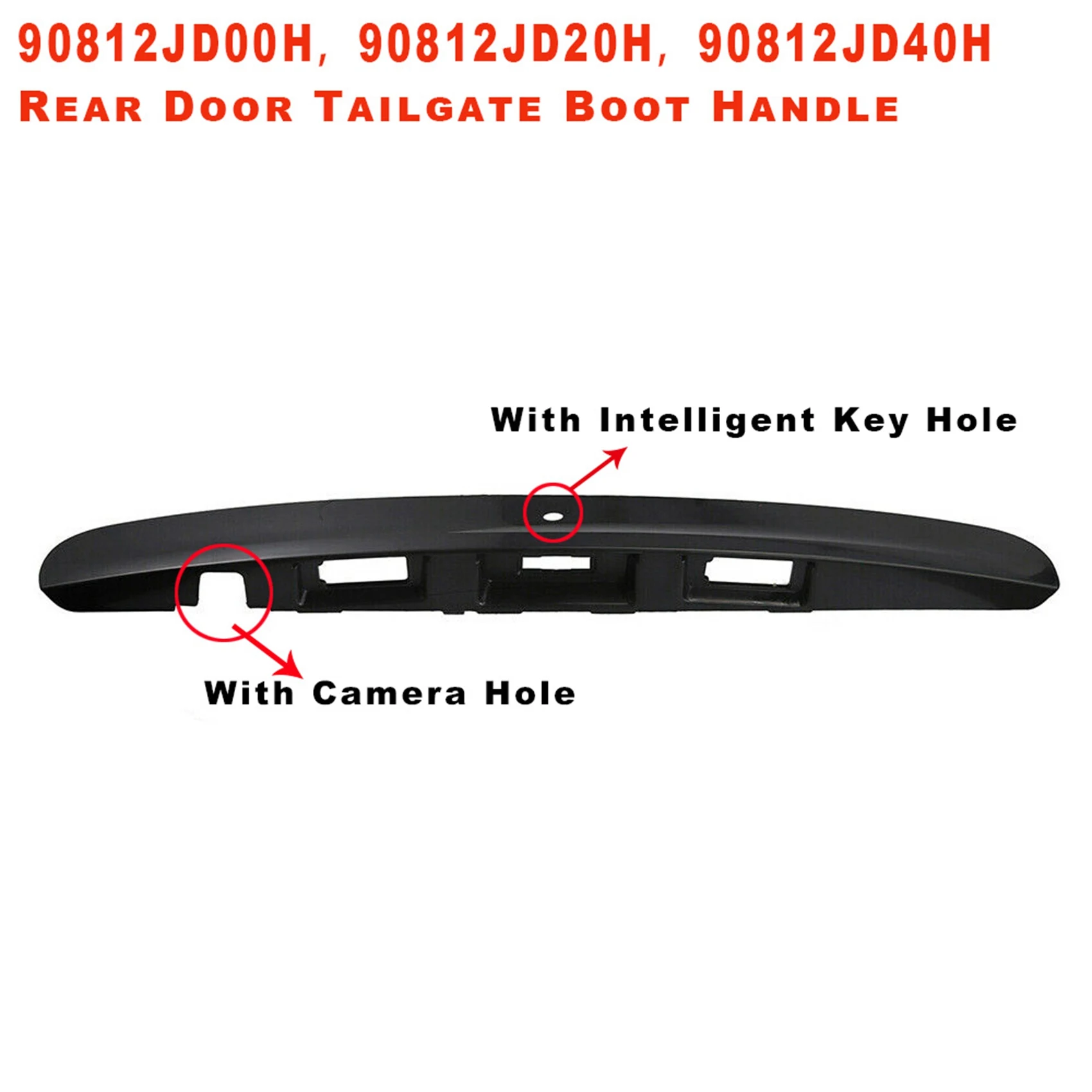 

Ручка багажника для Nissan Qashqai 2007- 2014 90812JD00H 90812JD40H 90812JD20H
