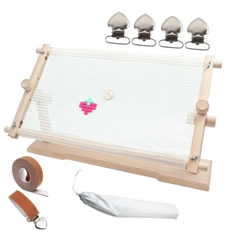 

Adjustable Embroidery Stand Embroidery Hoop Stand Desk Clamp With Embroidery Hoop Hands Free Embroidery Hoop Holder For DIY