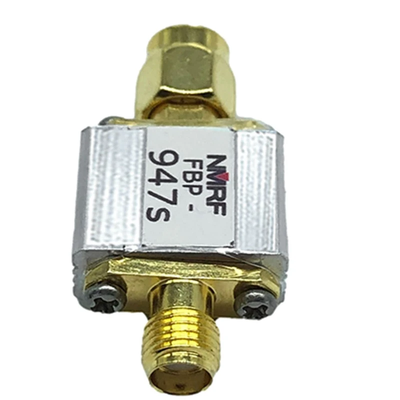 

FBP-947S (935-960)Mhz SAW Bandpass Filter 25Mhz Bandwidth SMA Interface