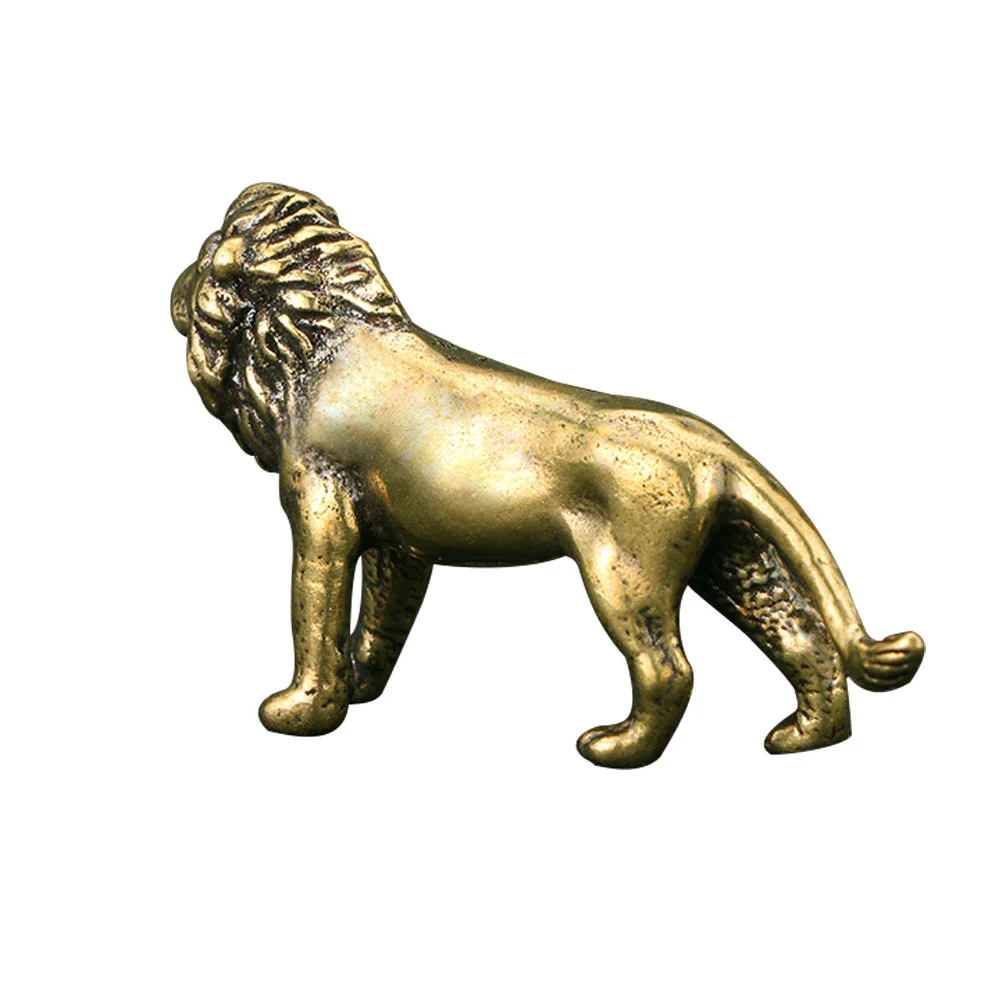 

Statue Figurine Brass Animal Sculpture Figurinesstatues Fengshuiwealth Prosperity Animals Dog Fu Goldguardian African Miniature