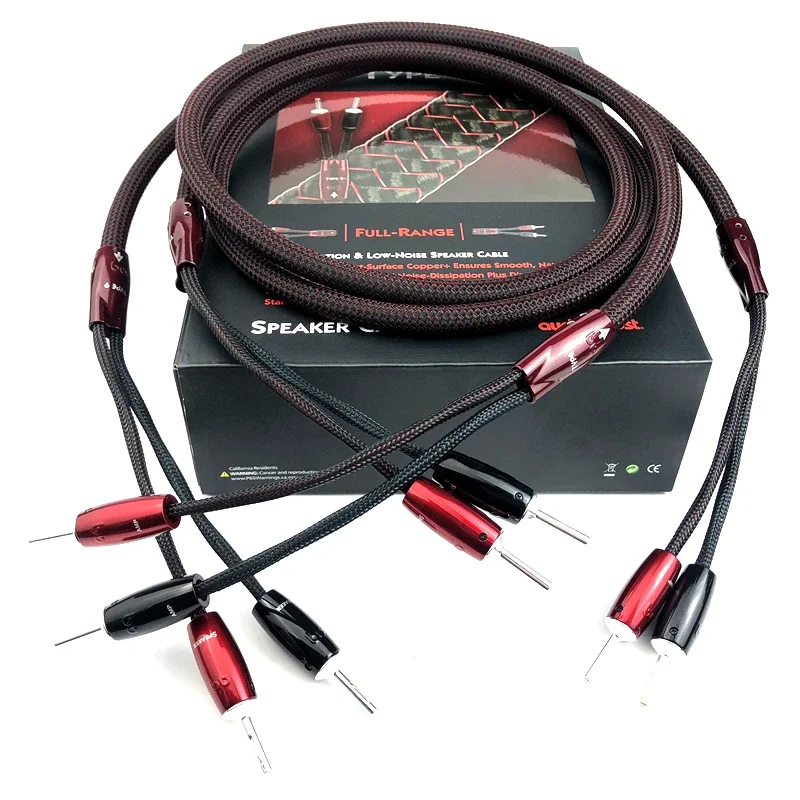 Динамик-кабель серии 1000 Серебряный штекер типа банан / Y-образный