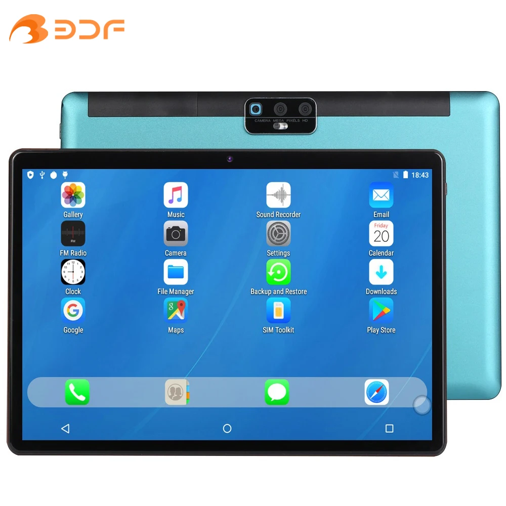 

Планшет на Android 10,1, восемь ядер, экран 9,0 дюйма, 2 Гб + 32 ГБ