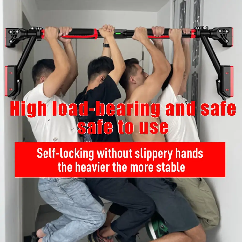 

Pull Up Bar Upper Body Strength Training Chin Up Bar Adjustable Width Locking Mechanism Pull-up Bar For Home Gym