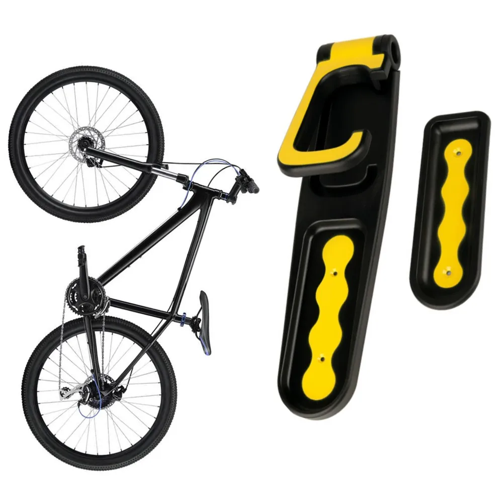 

MTB Bicycle Parking Rack Bike Wall Hook Holder Stand Practical Mountain Bicycle Wall Mounted Storage Rack Hanger