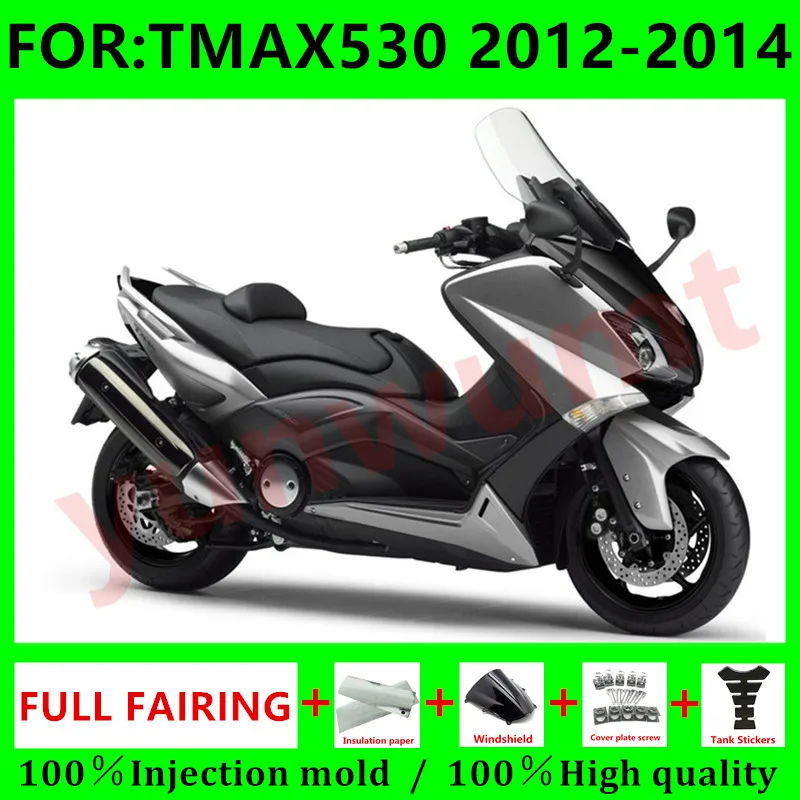 

Новый комплект обтекателей для мотоцикла ABS подходит для TMAX530 TMAX T-MAX 530 2012 2013 2014