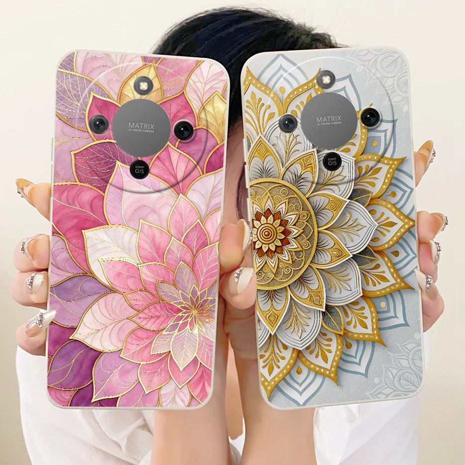 Фото Чехол для Honor Magic 8 Lite Honor X9d MTN-NX1 Cool Dragon Painted Cover Мягкий чехол из ТПУ для телефона Honor X70 X 70 HonorX9d 5G Shell №2