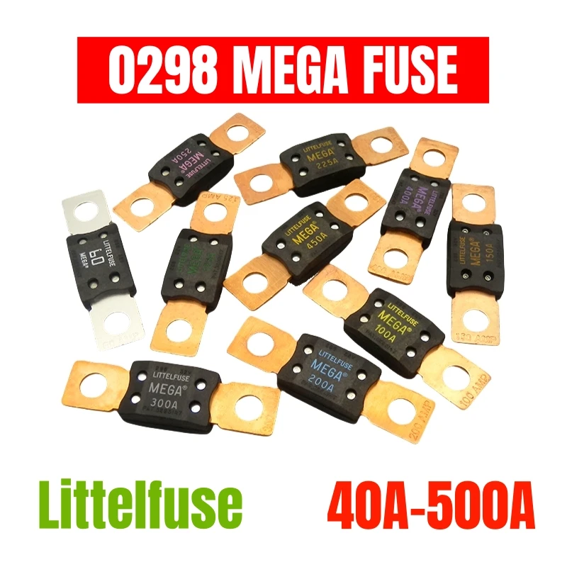 1 шт. Высоковольтный предохранитель 298 32 В 40A 60A 80A 100A 125A 150A 175A 200A 225A 250A 300A 350A 400A 450A 500A