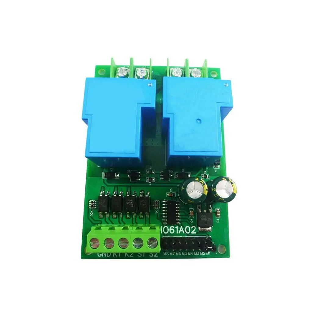 

DC Motor Controller Module Electric Gate Door Control Board Relay Start Stop Switch Electronic Component Accessories 12V