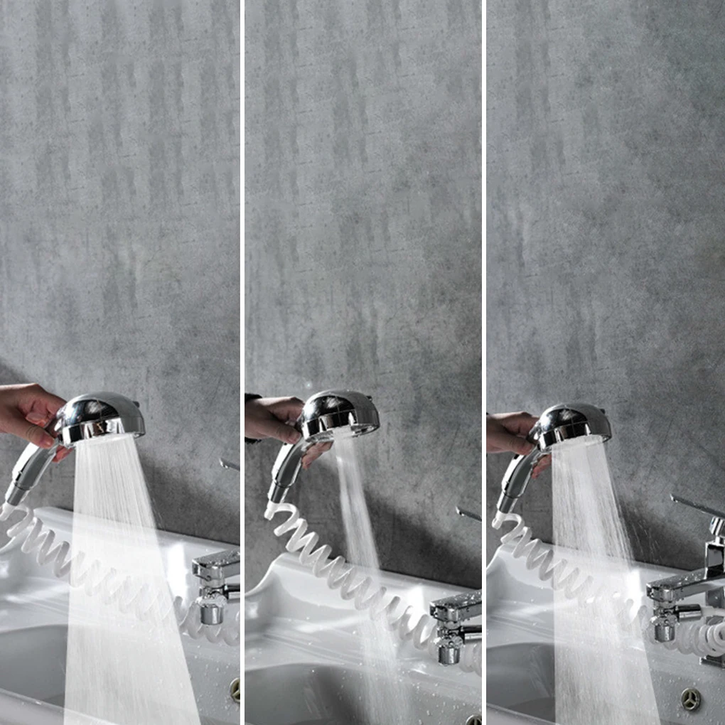 Гибкий шланг для ванной комнаты насадка распыления воды регулируемая головка