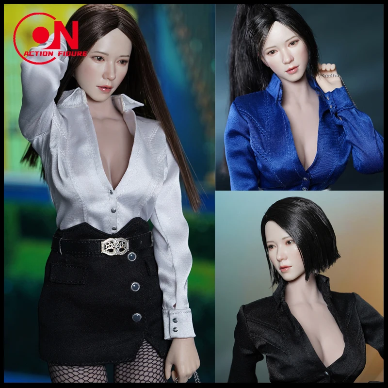 Фото SUPER DUCK 1/6 SDH034 Азиатская голова девушки, скульптура хвоста, красивая модель девушки для 12 