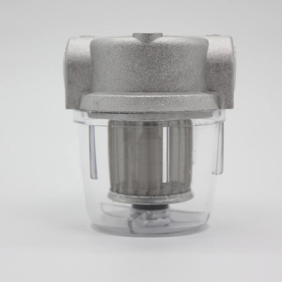 YORK Масляный фильтр для масляной горелки Transparent P.C. Чашка 1/4 дюйма 3/8 дюйма Малый дизельный топливный фильтр для котла 25 л/ч