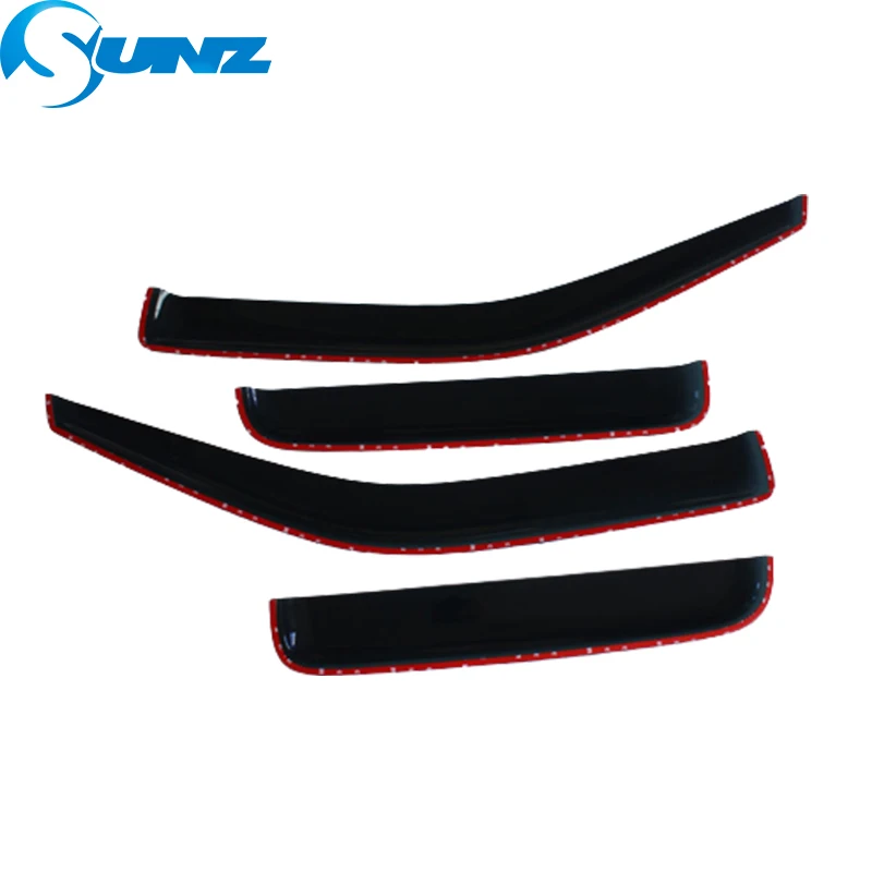 Боковая вентиляционная маска окна для Isuzu D-max Dmax 2007 2008 2009 2010 2011 Sun Rain Deflector Guard Awning Shelter Weathershields on.