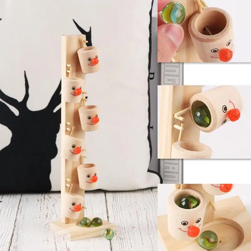 

Montessori Educational Toy Blocks Wooden Tree Marble Ball Run Track Game Baby Kids Intelligence Early Juguetes Education Toys