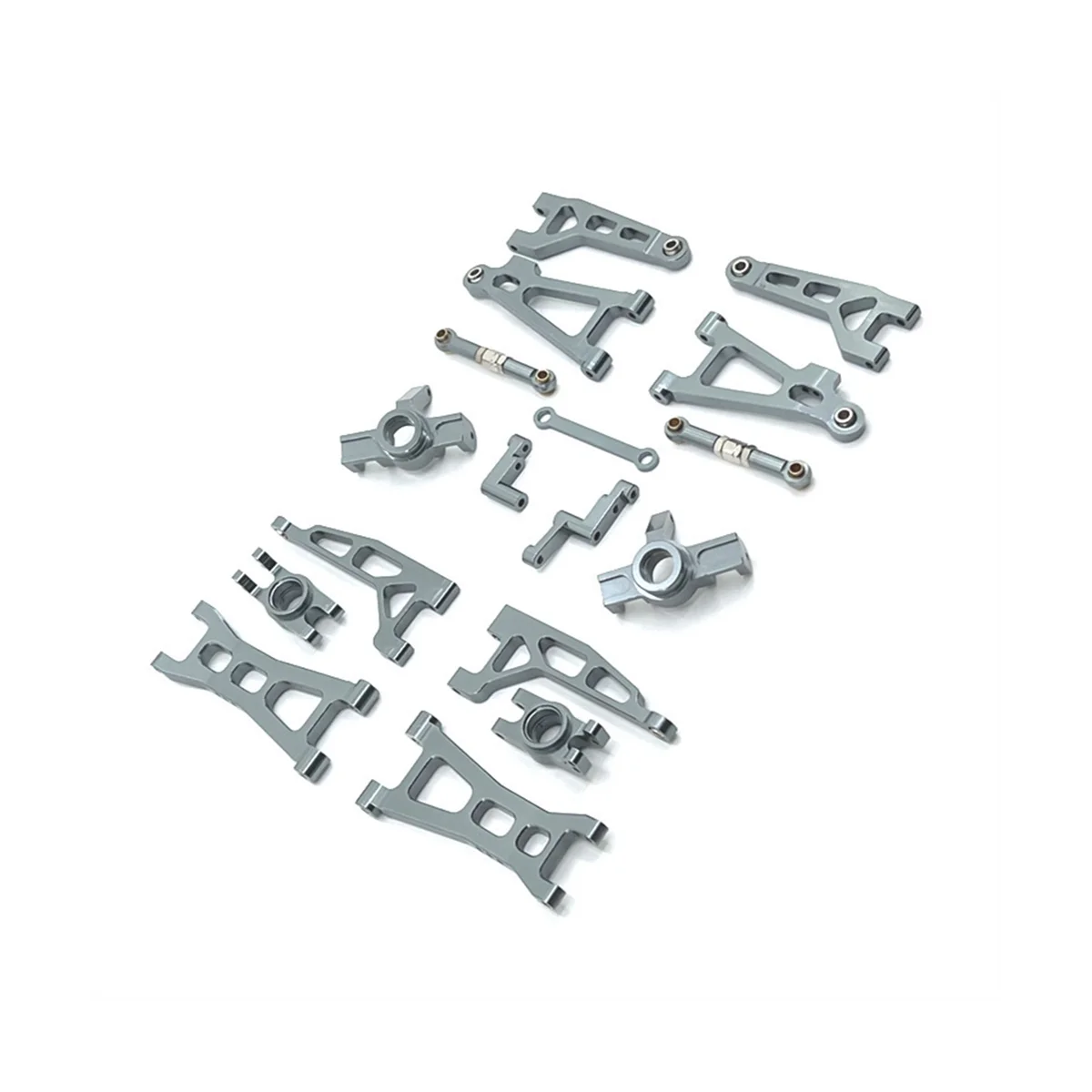 

Swing Arm Steering Group Cup for 16207 16208 16209 16210 H16 Remote Control Car Accessories Metal Upgrade Kit,Titanium