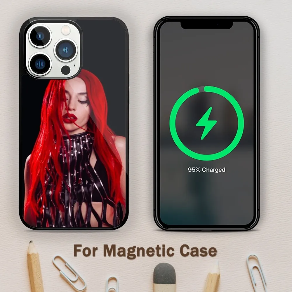 Магнитный Чехол Для Телефона Diamonds And Dancefloors Ava Max iPhone 11/12/13/14/15/Mini Pro XS X S Plus XR