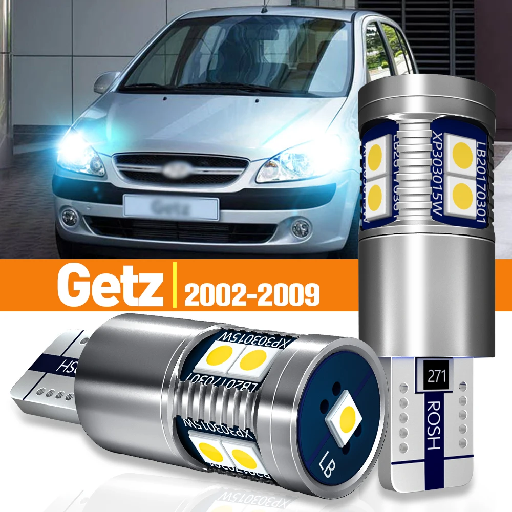 2 шт. светодиодный габаритный фонарь для Hyundai Getz 2002 2003 2004 2005 2006 2007 2008 2009 аксессуары