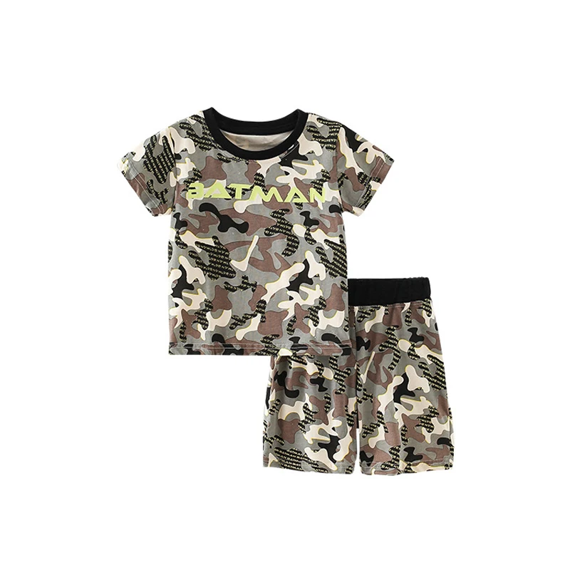 

New Fashion Children Boy's Suit Summer Clothing For Boys Top Shorts 2pcs T-shirt+shorts Vetement Bebe Garcon Kids Clothes Sets