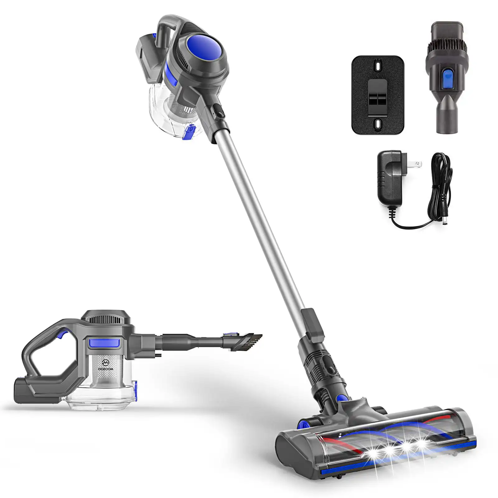 

Cordless Vacuum Cleaner 4-in-1 Stick Vacuum Handheld Vacuums for Hard Floor