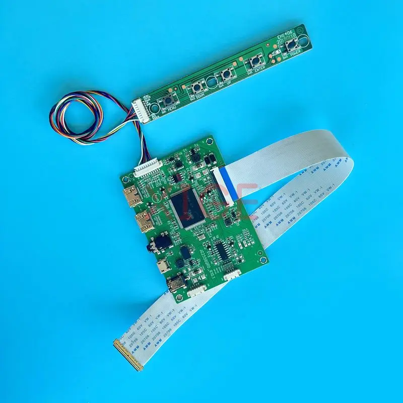 Плата контроллера подходит для B156HTN05 N156HCE N156HHE Micro USB Mini HDMI-совместимая с 15,6 