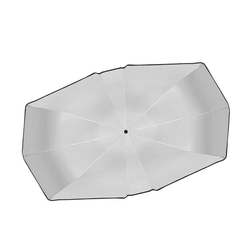 

Parasol Umbrella Car Windshield Auto Sunshade Supplies Titanium Silver Glue Reflector