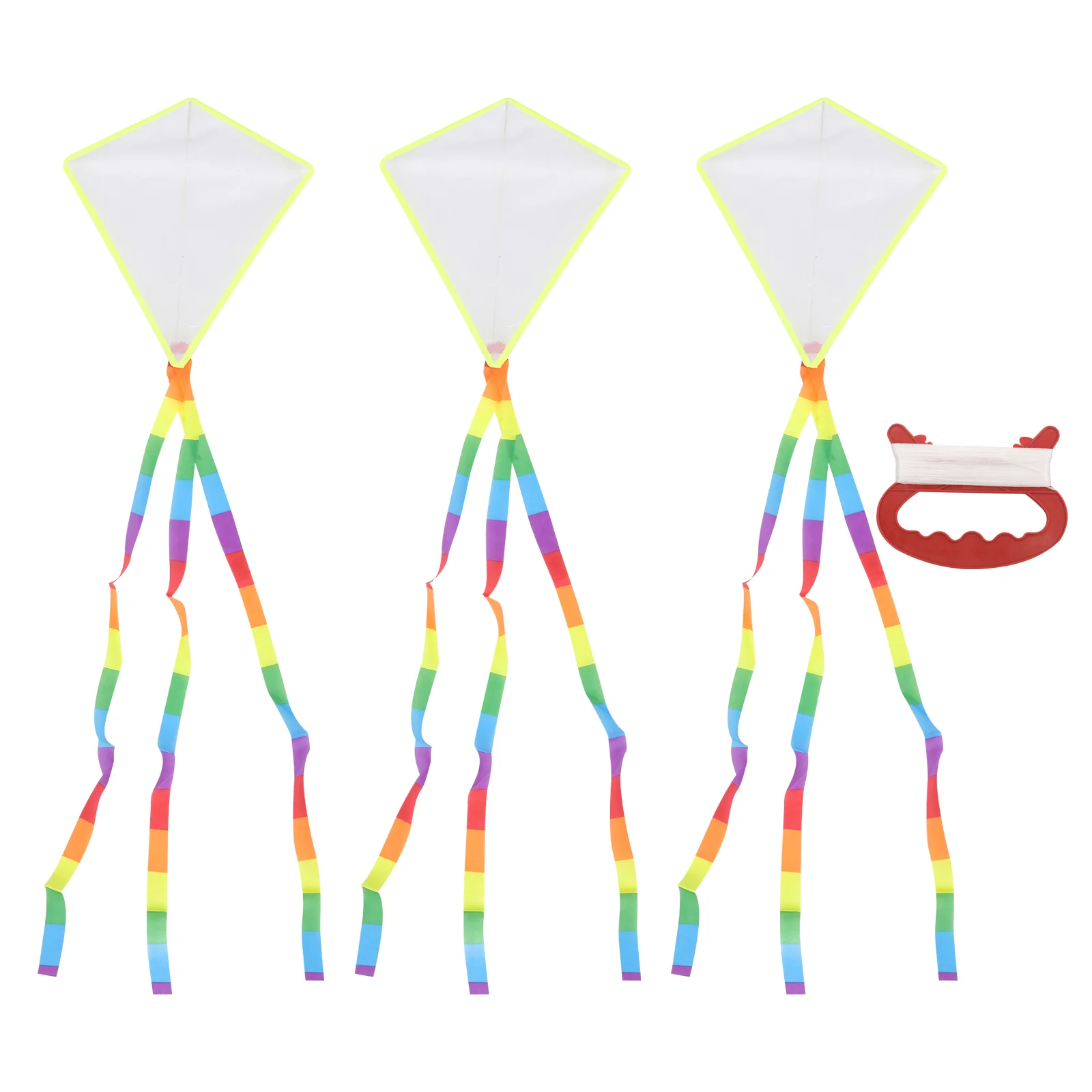 

Kites Diy Kids Blank Painting Kite Making Flying Fly Your Easy Beach Own Diamond Coloring Toy Make Craft(Random Color)