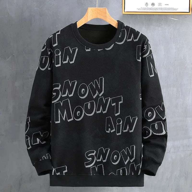 

Мужской свитер с длинным рукавом, размеры до 10XL