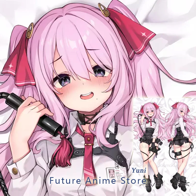 Двусторонняя наволочка для подушки Dakimakura Anime Yuni богиня победы NIKKE