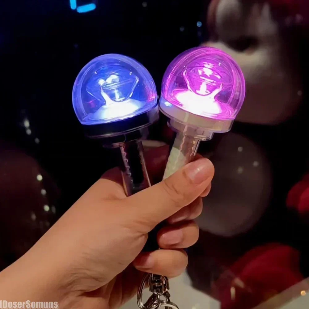 Брелок для ключей Mini Light Stick брелки Glow креативный светящийся брелок Kpop Idol подарка