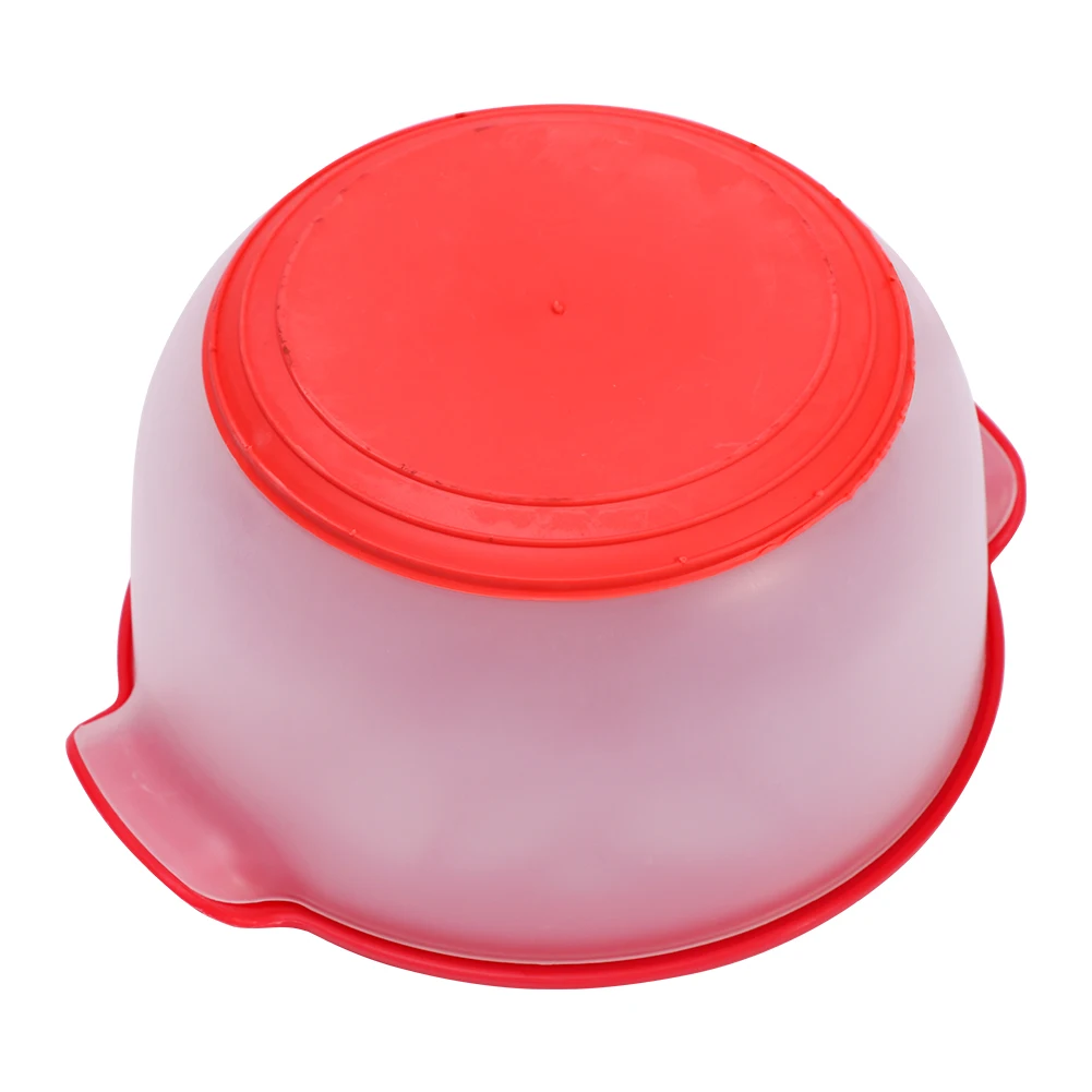 

Цветной нескользящий кухонный инструмент, эффективная прочная силиконовая крышка, Легкая очистка фруктов, многофункциональная миска для п...