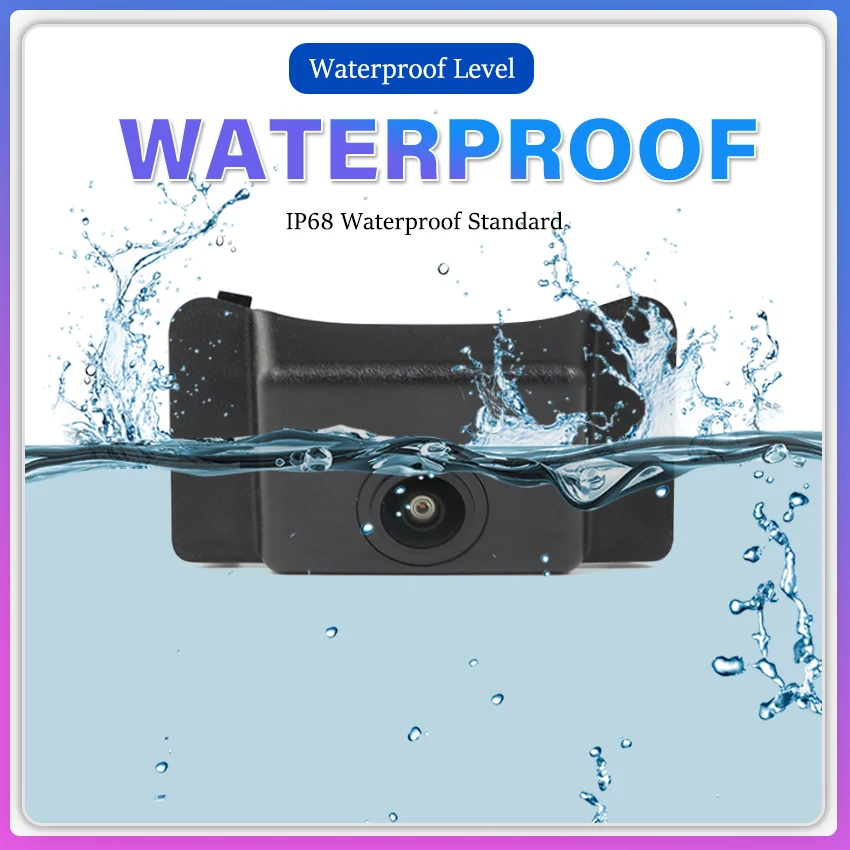 Full HD CCD Автомобильная передняя камера парковки ночного видения с положительным