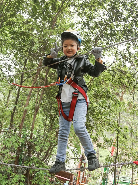 Kid's Safety Belt Child Full Body Harness Rock Climbing Children Safety Protection Kid Harness Outdoor Equipment Kits 5