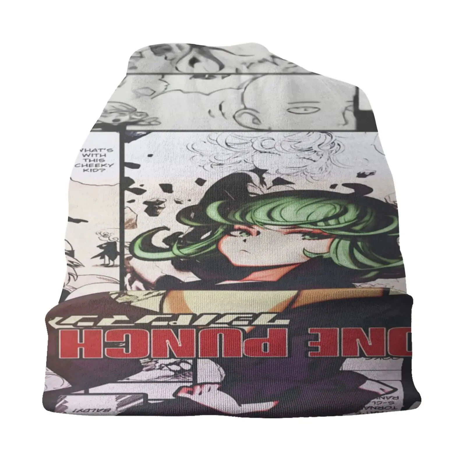 

Шапка-бини с принтом One Punch Tatsumaki, шапка для мальчиков, Шерстяная Шапка-бини, мужская и женская зимняя шапка, берет 2021, мужские шапки для женщин...