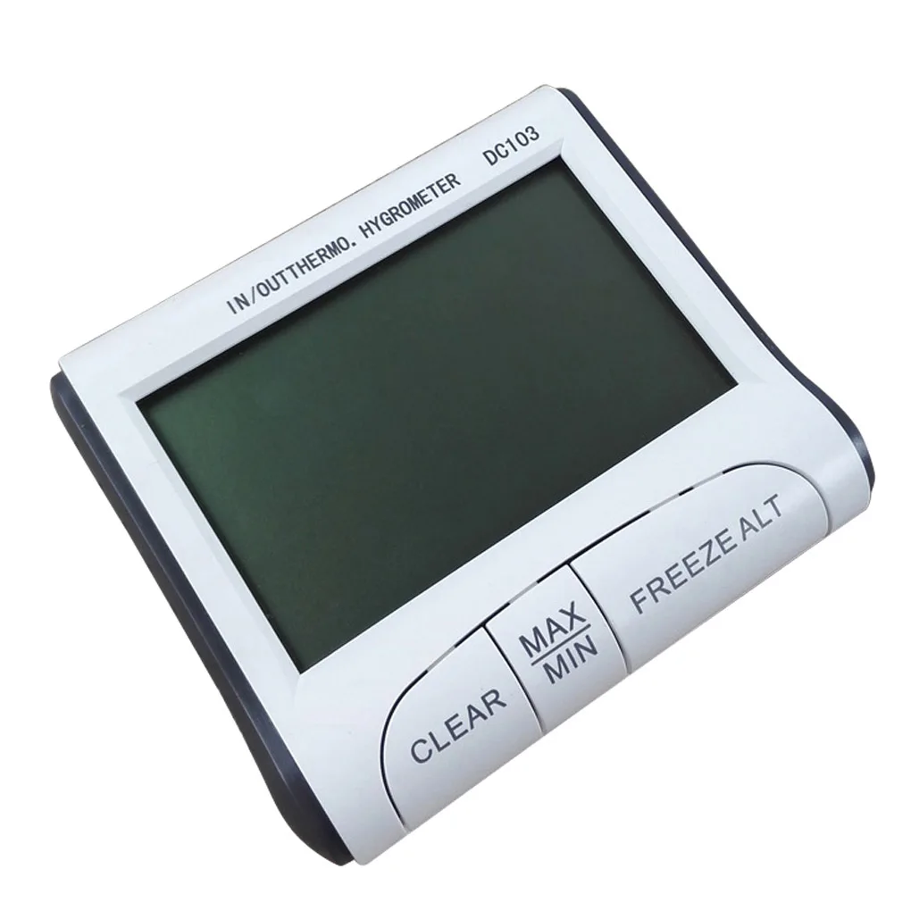 household indoor outdoor lcd electronic temperature humidity meter thermometer display hygrometer free global shipping