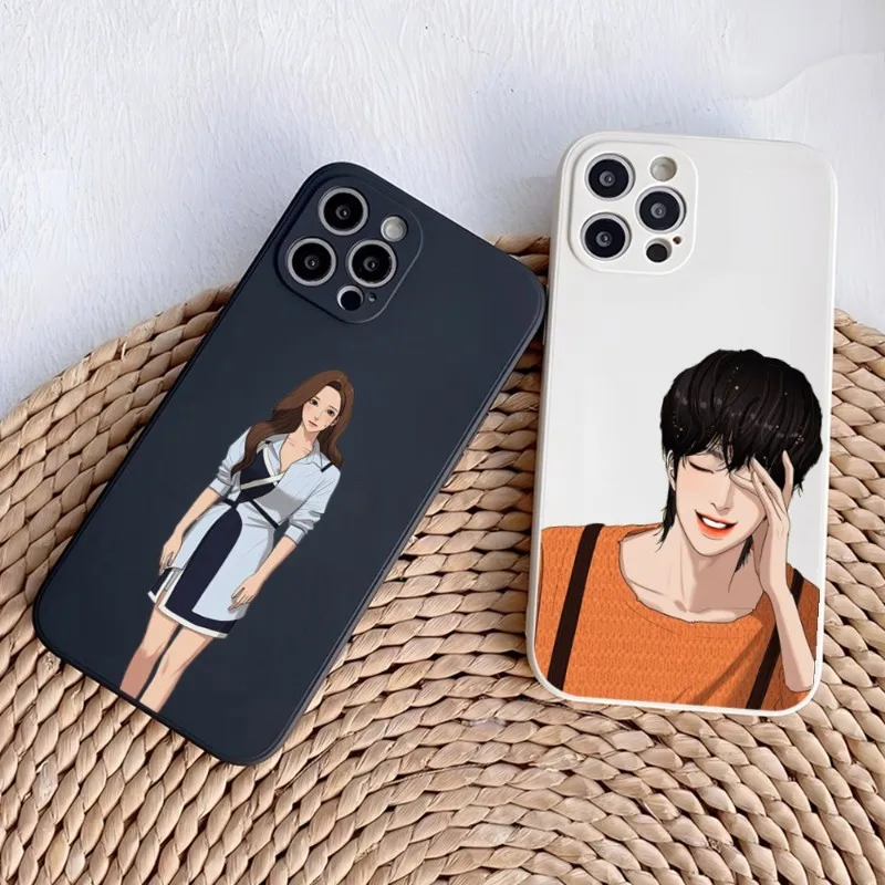 

Korean Drama True Beauty Phone Case Black White For IPhone 12ProMax 13 11 Pro Max Mini Xs X Xr 7 8 6 6s Plus Se 2020 Funda Cover