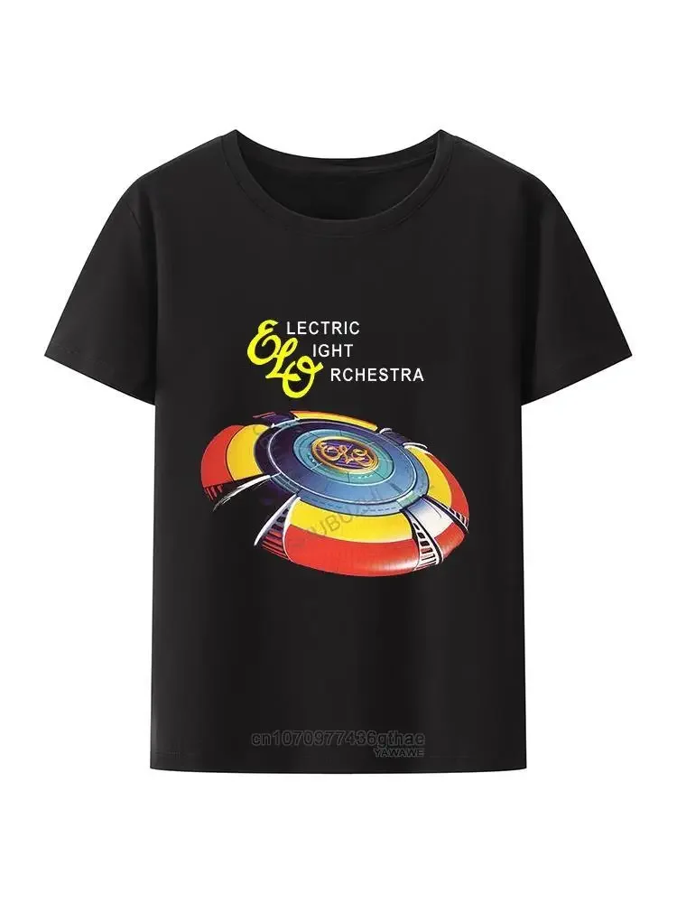 Лидер продаж летняя крутая футболка с круглым вырезом мужская модная ELECTRIC LIGHT