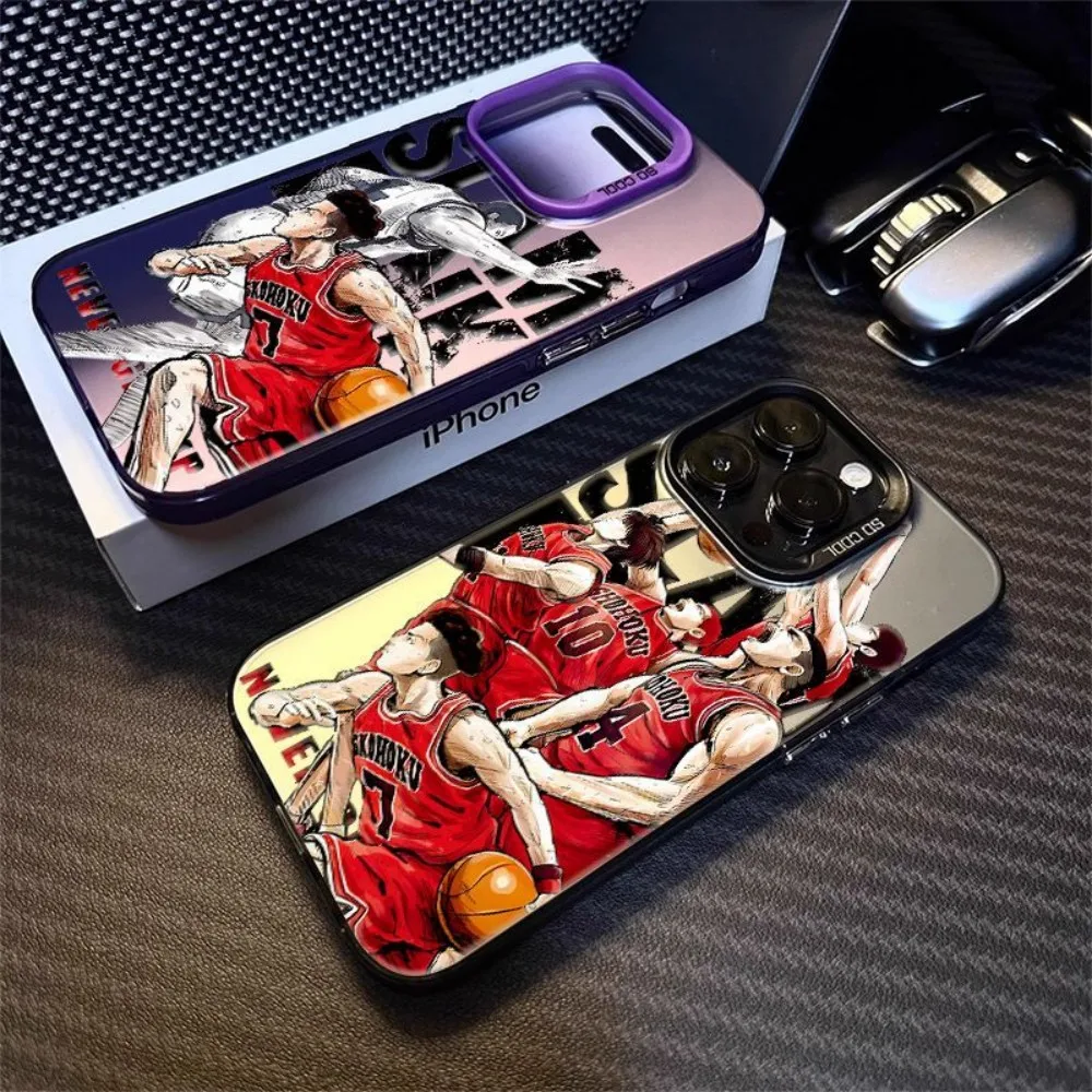 Фото Популярный чехол для телефона Samsung Galaxy A37 A57 A17 A07 A16 A06 A35 A55 A25 A15 A56 A54 A36 A34 A24 A26 4G 5G с аниме-артом SlamS DunkS №1