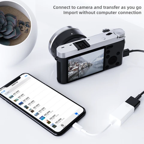 Адаптер Lightning/USB A/OTG для IPhone, устройство для зарядки клавиатуры, мыши, U-диска, камеры, конвертер данных для Iphone Otg