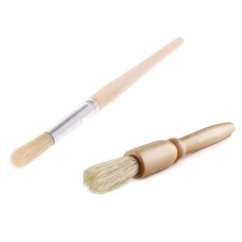 

Wooden Coffee Brush, Grinder Cleaning Brush, Pig Bristle Brush For Painting Coffee Cleaning Brush